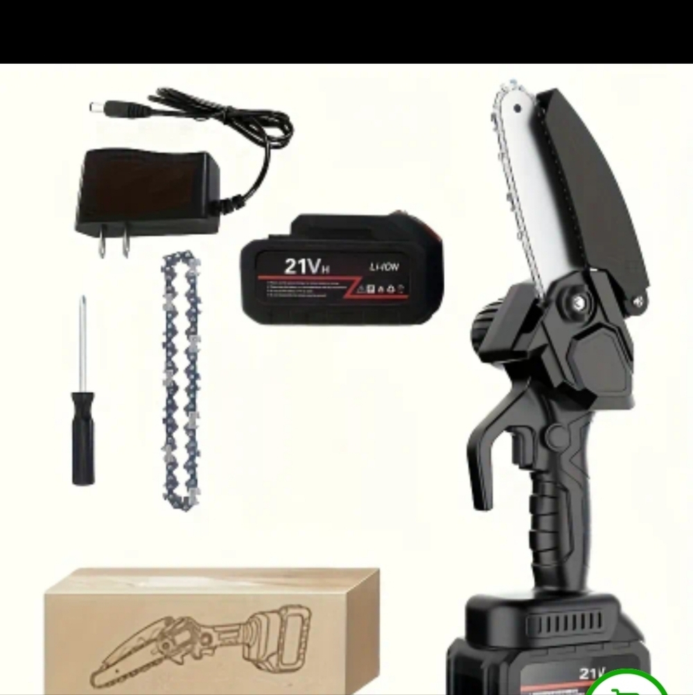 21V Mini Cordless Chainsaw